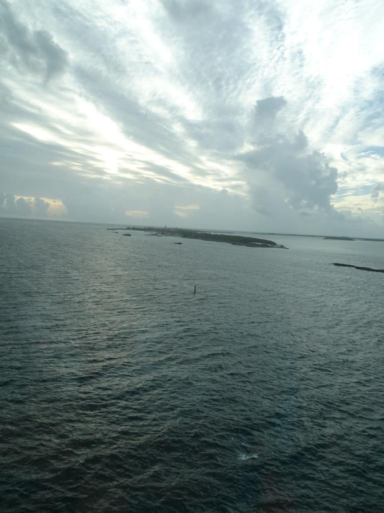 Approaching Coco Cay